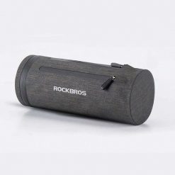 Sakwa, torba rowerowa na kierownicę Rockbros AS-051. Szare torby na ramię ROCKBROS, bez wzorów, z materiału, na ramię, bez dodatków. Za 99.99 zł.