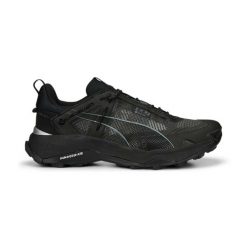 Buty do chodzenia męskie Puma Explore Nitro Gtx. Czarne buty trekkingowe Puma, bez wzorów, z materiału, bez zapięcia, trekkingowe. Za 585.00 zł.