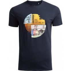 T-shirt męski TSM620 - ciemny granat - Outhorn. T-shirty marki Outhorn. Za 39.99 zł.