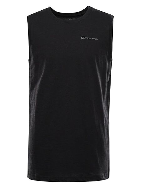 Alpine Pro Top "Quaret 2" w kolorze czarnym rozmiar: XL. Czarne bezrękawniki Alpine Pro, xl, bez wzorów, z bawełny, bez kołnierzyka, bez ramiączek. Za 78.66 zł.