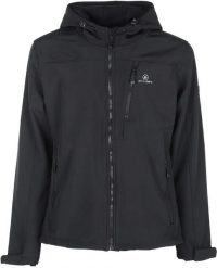 Męska kurtka softshell Athl. Dpt Hermes Czarny. Czarne kurtki Erima, m, bez wzorów, z elastanu. Za 335.99 zł.