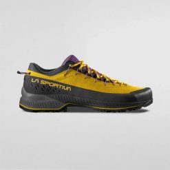 Buty do wspinaczki La Sportiva TX4 Evo. Fioletowe buty turystyczne La Sportiva, bez wzorów, z gumy, bez zapięcia, trekkingowe. Za 877.15 zł.