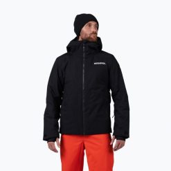 Kurtka narciarska męska Rossignol Rochrun Insulated. Czarne kurtki narciarskie i snowboardowe Rossignol, m, bez wzorów, narciarskie. Za 1,155.99 zł.