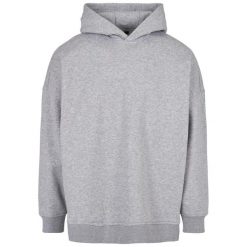 Bluza Z Kapturem Dla Dorosłych Unisex CutOn. Brązowe bluzy BUILD YOUR BRAND, m, bez wzorów, z kapturem. Za 200.99 zł.