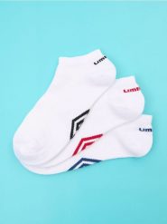 Skarpetki Umbro 3 pack - biały. Białe skarpety Sinsay, bez wzorów. Za 19.99 zł.