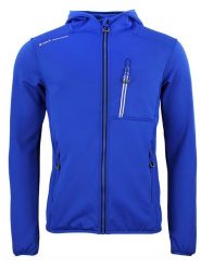 Peak Mountain Kurtka polarowa "Campo" w kolorze niebieskim rozmiar: XXL. Niebieskie kurtki Peak Mountain, xxl, bez wzorów, z materiału, bez kaptura. Za 173.99 zł.