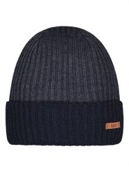 Barts Czapka "Rawon" w kolorze granatowym rozmiar: onesize. Niebieskie czapki zimowe Barts, bez wzorów, prążkowane. Za 77.35 zł.