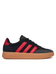 Adidas Sneakersy Barreda JP5934 Czarny. Czarne buty sportowe casual Adidas, bez wzorów, ze skóry, bez zapięcia. Za 279.99 zł.