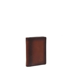 MUSTANG Temi RFID Aluminium Case Wallet MĘSKI SKÓRZANY PORTFEL PREMIUM POJEMNY NA KARTY SKÓRA BROWN 06.103901. Brązowe portfele Mustang, bez wzorów, ze skóry. Za 259.99 zł.