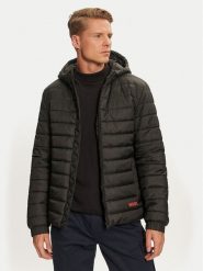 Hugo Kurtka puchowa Brent2441 50518785 Czarny Regular Fit. Czarne kurtki Hugo, m, bez wzorów, z puchu, bez kaptura. Za 799.99 zł.