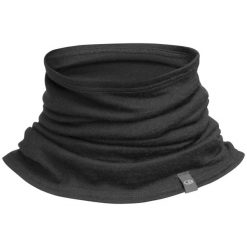 Komin Chusta Wielofunkcyjna Unisex Icebreaker Flexi Chute. Czarne szaliki Icebreaker, bez wzorów, z wełny. Za 121.99 zł.