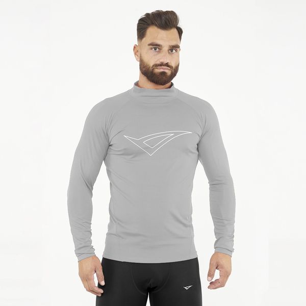 Termoaktywna koszulka treningowa IRONBOY LONG. Czerwone bielizna termoaktywna Legea, l, bez wzorów, z poliesteru, bez ramiączek. Za 72.00 zł.