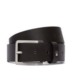 Pasek Męski Tommy Hilfiger. Brązowe paski Tommy Hilfiger, bez wzorów. Za 229.99 zł.