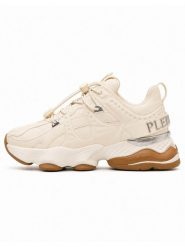 Plein Sport Sneakersy Runner Beast X-01 FAFS USC1042 STE003N Beżowy. Brązowe buty sportowe casual Plein Sport, bez wzorów, ze skóry, bez zapięcia. Za 1,060.00 zł.