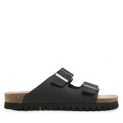 Klapki Genuins. Czarne klapki Genuins. Za 259.99 zł.