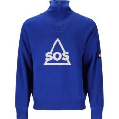 Pull SOS Tignes. Niebieskie bluzy SOS, na zimę, bez wzorów, bez kaptura. Za 715.50 zł.