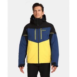 Męska kurtka narciarska Kilpi TONNSI-M. Żółte kurtki narciarskie i snowboardowe Kilpi, m, bez wzorów, narciarskie. Za 731.89 zł.