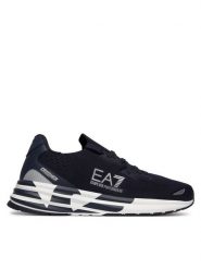 EA7 Emporio Armani Sneakersy 7X000652 AF18639 MB302 Czarny. Czarne buty sportowe casual EA7 Emporio Armani, bez wzorów, z materiału, bez zapięcia. Za 839.99 zł.