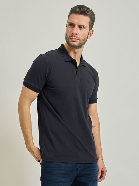 Hugo Boss Fashion Koszulka polo w kolorze granatowym rozmiar: L. Niebieskie koszulki polo Hugo Boss Fashion, l, bez wzorów, z bawełny, bez kołnierzyka, bez ramiączek. Za 267.29 zł.