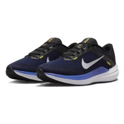 Buty Sportowe Męskie Nike Air Winflo 10. Czarne buty do biegania Nike, bez wzorów, bez zapięcia, do biegania. Za 396.00 zł.