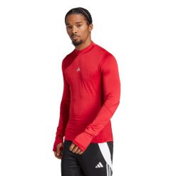 Bielizna Koszulki Adidas Sport Tf Cr Ls Tee M Dorośli. Czerwona bielizna termoaktywna Adidas, na zimę, l, bez wzorów, z elastanu, na fitness i siłownię. Za 223.20 zł.