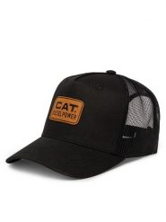 CATerpillar Czapka z daszkiem Diesel Power Leather Patch 1090049-10158 Czarny. Czarne czapki z daszkiem CATerpillar, bez wzorów, z bawełny. Za 109.99 zł.
