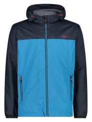 CMP Kurtka przeciwdeszczowa w kolorze niebiesko-granatowym rozmiar: 50. Niebieskie kurtki outdoor i hardshell CMP, m, bez wzorów, z tkaniny, bez kaptura. Za 122.05 zł.