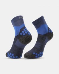 Uniseksowe skarpety outdoorowe Kilpi PRO-U. Niebieskie skarpety Kilpi, bez wzorów, z materiału. Za 81.23 zł.