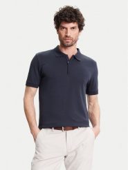 Pierre Cardin Polo C5 21455.2119 Granatowy Regular Fit. Niebieskie koszulki polo Pierre Cardin, m, bez wzorów, z bawełny, bez kołnierzyka, bez ramiączek. Za 319.99 zł.
