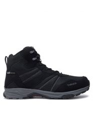 Treksta Trekkingi Moon Lace Mid Gtx Uni GORE-TEX 21204122 008 Czarny. Czarne botki sznurowane Treksta, bez wzorów, z gore-texu, bez zapięcia. Za 299.99 zł.