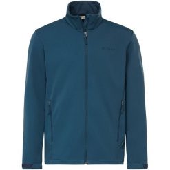 Kurtka softshellowa M Everhike Softshell J. Niebieskie kurtki Vaude, m, bez wzorów, z materiału, bez kaptura. Za 469.00 zł.