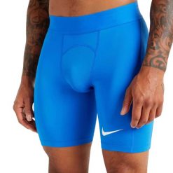 Męskie Spodenki Kompresyjne Pro Strike DriFIT. Czarne odzież kompresyjna Nike, m, bez wzorów, z elastanu, na fitness i siłownię, dri-fit (nike). Za 158.99 zł.