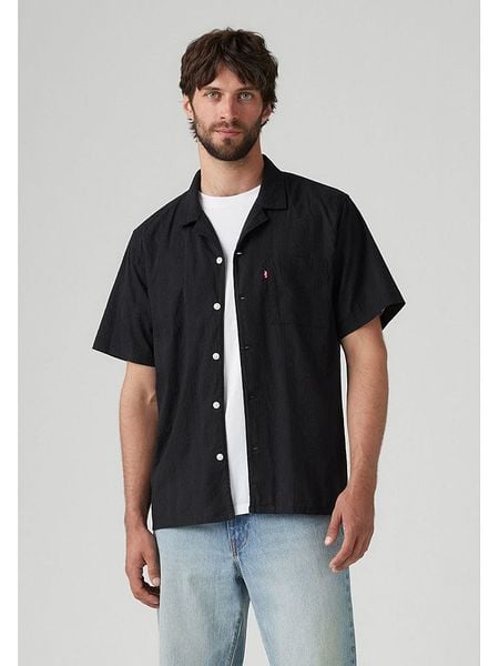 Levi's Koszula - Comfort fit - w kolorze czarnym rozmiar: L. Czarne koszule Levi's®, l, bez wzorów, bez kołnierzyka, bez ramiączek. Za 104.64 zł.