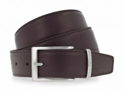 TOM TAILOR MĘSKI PASEK SKÓRZANY KLASYCZNA SKÓRA TG1069R45/690 35mm Gürtel Q.1645 0690 DARKBROWN. Białe paski Tom Tailor, bez wzorów, z denimu, eleganckie. W wyprzedaży za 39.99 zł.