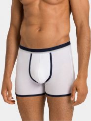 Hanro Bokserki 73211 Biały. Białe bokserki Hanro, m, bez wzorów, z bawełny. Za 169.99 zł.