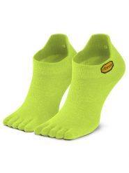 Vibram Fivefingers Skarpety Niskie Unisex Athletic No Show S18N02 Żółty. Żółte skarpetki sportowe Vibram Fivefingers, bez wzorów, z materiału. Za 49.99 zł.