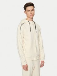 EA7 Emporio Armani Bluza 6DPM14 PJVTZ 1713 Beżowy Regular Fit. Brązowe bluzy EA7 Emporio Armani, l, bez wzorów, z bawełny, bez kaptura. Za 419.99 zł.