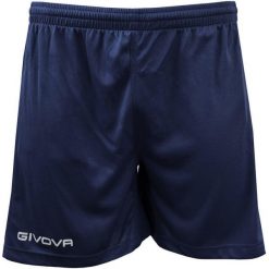 Spodenki piłkarskie dla dorosłych Givova One granatowe. Niebieskie szorty Givova, xs, bez wzorów, sportowe. Za 33.90 zł.