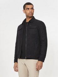 Guess Kurtka przejściowa M4YL03 WG9M2 Czarny Regular Fit. Czarne kurtki Guess, m, z aplikacjami, z syntetyku, bez kaptura. Za 429.99 zł.