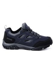 Regatta Buty turystyczne "Holcombe" w kolorze granatowym rozmiar: 45. Niebieskie buty trekkingowe Regatta, bez wzorów, z materiału, bez zapięcia, outdoorowe. Za 266.45 zł.