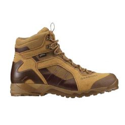 Męskie Buty Do Chodzenia T4 Tour GORETEX. Brązowe buty turystyczne Garmont, bez wzorów, z gore-texu, bez zapięcia, trekkingowe, gore-tex. Za 752.35 zł.