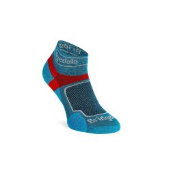 Skarpety do biegania Bridgedale UL T2 COOLMAX SPORT. Czarne skarpetki sportowe Bridgedale, bez wzorów. Za 72.99 zł.