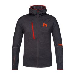 Bluza z kapturem z pełnym zamkiem błyskawicznym Hannah Niro. Szare bluzy z kapturem Hannah, s, bez wzorów, z kapturem. Za 437.75 zł.