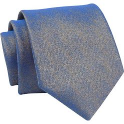 Krawat Niebiesko-Beżowy, Melanżowy, 7 cm, Elegancki, Klasyczny, Męski -ALTIES. Niebieskie krawaty i muchy Alties, bez wzorów, z tkaniny. Za 49.00 zł.