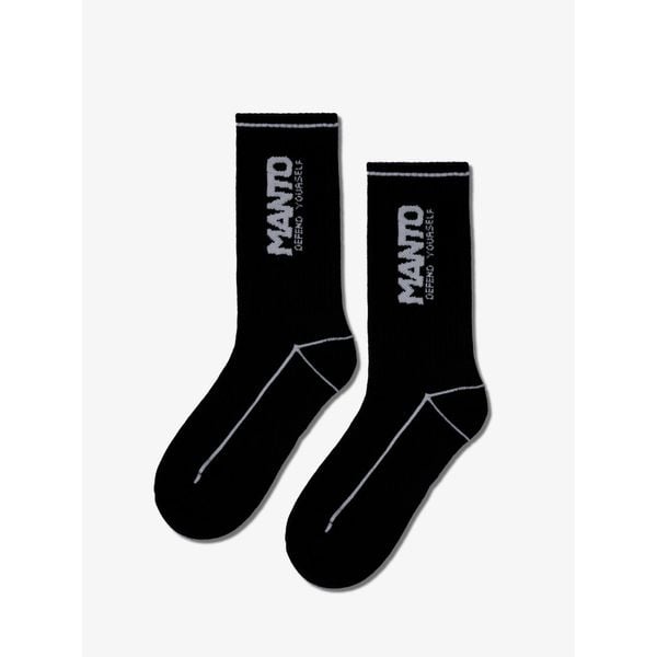 MANTO skarpety DEFEND czarne. Czarne skarpety Manto, bez wzorów. Za 49.00 zł.