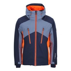 Kurtka Peak Mountain Crampon. Niebieskie kurtki narciarskie i snowboardowe Peak Mountain, m, bez wzorów, narciarskie. Za 743.50 zł.