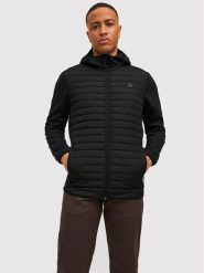 Jack&Jones Kurtka przejściowa Multi Quilted 12182242 Czarny Regular Fit. Czarne kurtki Jack&Jones, l, bez wzorów, z syntetyku, bez kaptura. Za 219.99 zł.
