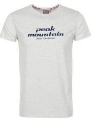 Peak Mountain Koszulka w kolorze szarym rozmiar: XL. Szare bezrękawniki Peak Mountain, xl, bez wzorów, z bawełny, bez kołnierzyka, bez ramiączek. Za 84.01 zł.