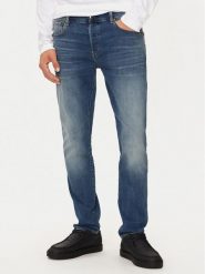 G-Star Raw Jeansy 3301 51001-8968-2965 Granatowy Slim Fit. Niebieskie jeansy G-Star Raw, m. Za 309.99 zł.