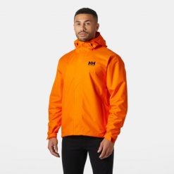 Kurtka wodoodporna Helly Hansen Seven J. Brązowe kurtki przeciwdeszczowe Helly Hansen, m, bez wzorów, bez kaptura. Za 486.50 zł.